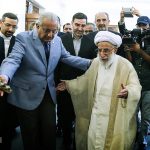 دیدار رئیس مجلس سنای پاکستان با رئیس مجلس خبرگان رهبری