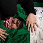 وداع با پیکر دو شهید مدافع امنیت در معراج‌الشهدا