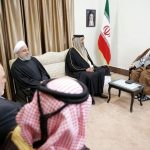تصویری از دیدار امیر قطر با رهبر انقلاب اسلامی