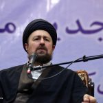 سید حسن خمینی: امروز قدس پرچم آزادی خواهی مسلمانان است/ هر صدایی که جامعه اسلامی را چند پاره کند، نفاق است/ ایران کشور وحدت امت اسلامی است