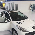 محصولات ایران خودرو به سانروف تجهیز شدند